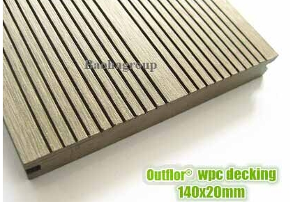 Sàn gỗ nhựa WPC ngoài trời tấm đặc OBM140S20A